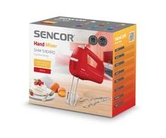 Plakiklis Sencor elektrinis mikseris 200W, SHM5404RD