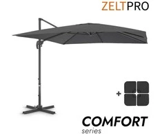 Zeltpro Lauko skėtis su padu Comfort Antracito
