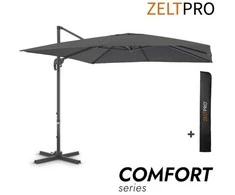 Zeltpro Lauko skėtis su užvalkalu Comfort Antracito