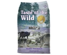 Taste of the Wild Laukinio šuns Siera kalno skonis 12,2kg