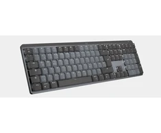 Belaidė klaviatūra Logitech MX MECHANICAL, išdėstymas: Vokiečių (Qwertz), "Tactile Quiet", pilkos spalvos