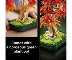 LEGO® Botanicals Japoninio raudonojo klevo bonsas (10348)