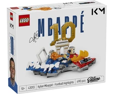 Editions Football LEGO® Editions Kylian Mbappé – svarbiausi futbolo įvykiai 43013 Rinkinys 43013
