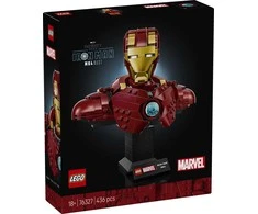 LEGO® ǀ Marvel Geležinio žmogaus MK4 biustas, modelis 76327