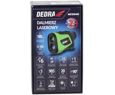 Dedra Lazerinis atstumų matuoklis 1000m, monookularowy
