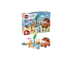LEGO® Bluey išvyka į paplūdimį šeimos automobiliu