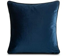 Dekoratyvinės pagalvėlės užvalkalas Eurofirany PREMIUM MELIA 60x60 cm, spalva: tamsiai mėlyna