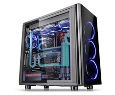 Thermaltake View 31 Tempered Glass Juodas