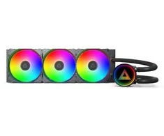 Montech LightFlow ARGB AiO Watercooler – 360mm, juodas