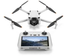 Dronas DJI Mini 3 Consumer su DJI RC, Baltos spalvos