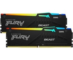 RAM KINGSTON 16GB 6000MT/S DDR5 CL30 DIMM (KIT OF 2) FURY BEAST RGB EXPO