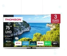 „THOMSON 75“ UHD išmanusis „GOOGLE“ televizorius