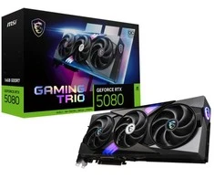 Vaizdo plokštė MSI GeForce RTX 5080 16G GAMING TRIO OC DLSS4