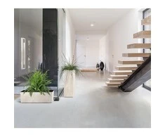 „Prosperplast“ vazonas URBI CASE TOWER betono efektas - antracito spalvos