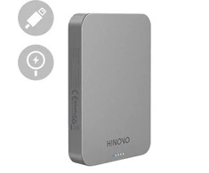 Hinova Hinovo magnetinis belaidis maitinimo blokas MagSafe 10000mAh 15W pilkas (MB1-10000)