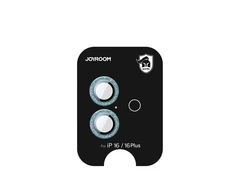 Joyroom JR-MSF0301 protective glass Apple iPhone 16/16 Plus kameros apsauga – žalias