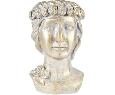 Vilde Auksinis gėlių vazonas, graikų stiliaus, 33 cm