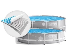 Intex Prism Frame Premium Pool Pilkas, 305x76 cm