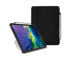 Pipetto iPad Air 10,9 colio (2020 m.) Origami No3 pieštuko dėklas – juodas