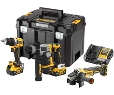 Įrankių rinkinys DeWalt DCK355P2T-QW (DCD800 + DCH172 + DCG405); 18 V; 2x5,0 Ah akum.