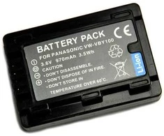 Extra Digital Panasonic VW-VBY100 akumuliatorius