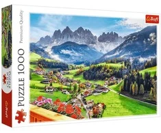 Trefl Dėlionė 1000 vnt. - Dolomitų kalnai: Santa Maddalena