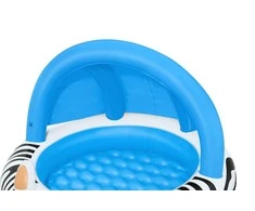 Bestway Bestway 52559 Pripučiamas baseinas su stogu ir pumpuojamu dugnu Zebra 97cm x 66cm