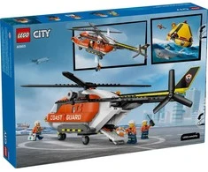 „LEGO® City“ pakrantės gelbėtojų sraigtasparnis, žaislas, konstravimo rinkinys, 60503