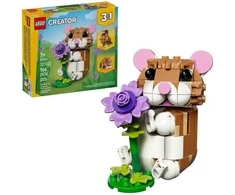 LEGO® Creator 3 in 1 Mielas žiurkėnas su gėle 31376