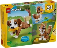 LEGO® Mieli gyvūnai: žaismingas šuniukas