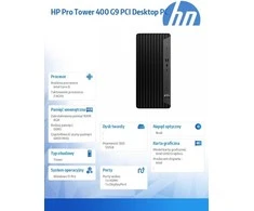 Stacionarus kompiuteris Hewlett Packard (HP) HP Pro Tower 400 G9 PCI i5-14500 8GB DDR5 4800 SSD 512 UHD 770 W11Pro 3Y OnSite stalinis kompiuteris