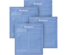 Biodance Hydro Cera-Nol Real Deep Mask hidrogelinė veido kaukė, 4 x 34 g