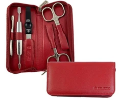 Pfeilring Solingen Manikiūro rinkinys 5 dalių "Pfeilring Original red