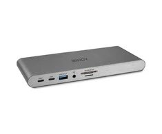 Kompiuterio Dokavimo Stotis - LINDY DST-Pro 5K XT, USB-C Nešiojamojo Kompiuterio Dokavimo Stotis, Trigubas 5K ekranas, 100W PD