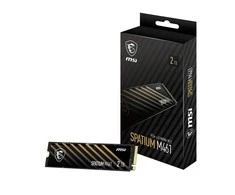 SSD kietasis diskas MSI SPATIUM M461, 2 TB PCIe Gen4x4 M.2 2280