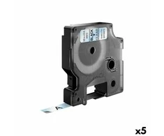 Dymo S0720670 (juoda ant skaidraus) D1 tipo juosta