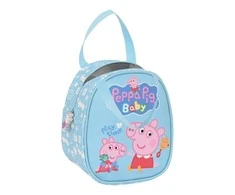 Šiluminė pietų dėžutė Peppa Pig Baby Šviesiai mėlyna (19 x 22 x 14 cm)