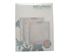 Drėkintuvas Stylies Filtro kasetė drėkintuvams (2 vnt), Baltas