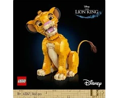 LEGO® ǀ Disney Jaunasis liūtas karalius Simba Rinkinys 43247