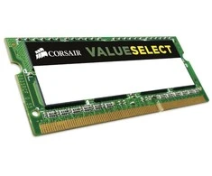 Corsair 8GB DDR3L 1600MHz 2x4GB SO-DIMM Nešiojamas kompiuteris RAM CAS 9 1.35V 204-Pin Žalias