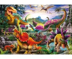 Ravensburger Dėlionė 35 vnt. -  Dinozaurai