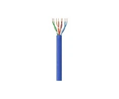 TECHLY 025619 TechlyPro UTP Cat6 masinis kabelis 4x2 kietas CCA 305m dėžė mėlynas