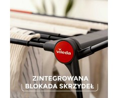 Vileda Infinity Flex Ultimate teleskopinė skalbinių džiovykla juodas