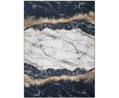 Dywan ARLEN MARBLE1 spalva juoda glamour styl glamour 120x170 Hakano