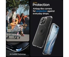 Spigen Ultra Hybrid (MagFit) dėklas skirtas Apple iPhone 15 Pro, spalva - Carbon Fiber