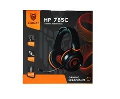 "Liocat" žaidimų ausinės HP 785C juodos spalvos