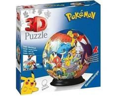 Ravensburger 3D Dėlionė 72 vnt. - Pokemon kamuolys