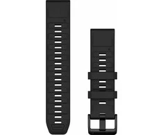Garmin QuickFit 22mm Silikoninės laikrodžių apyrankės, Juoda