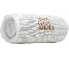 JBL Flip 7 nešiojama kolonėlė, baltos spalvos