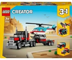 LEGO® Creator 3-in-1 Bortinis sunkvežimis su sraigtasparniu (31146)